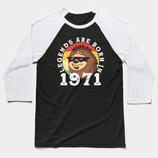 Birthday 50 Fifty Round Birthday Vintage Retro Baseball T-Shirt